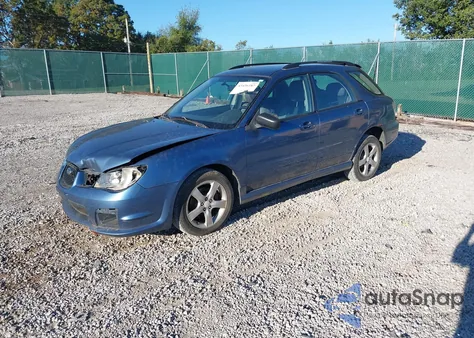2007 Subaru Impreza 2.5I z USA, uszkodzony, nr VIN JF1GG616X7H809314
